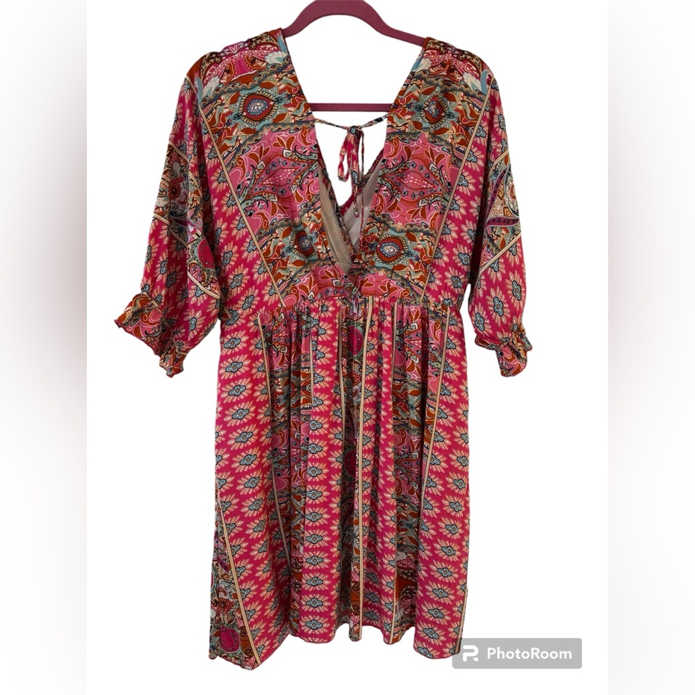 Multi-color dress/Size Medium